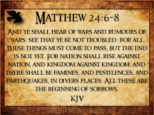 Matthew 24 6 8